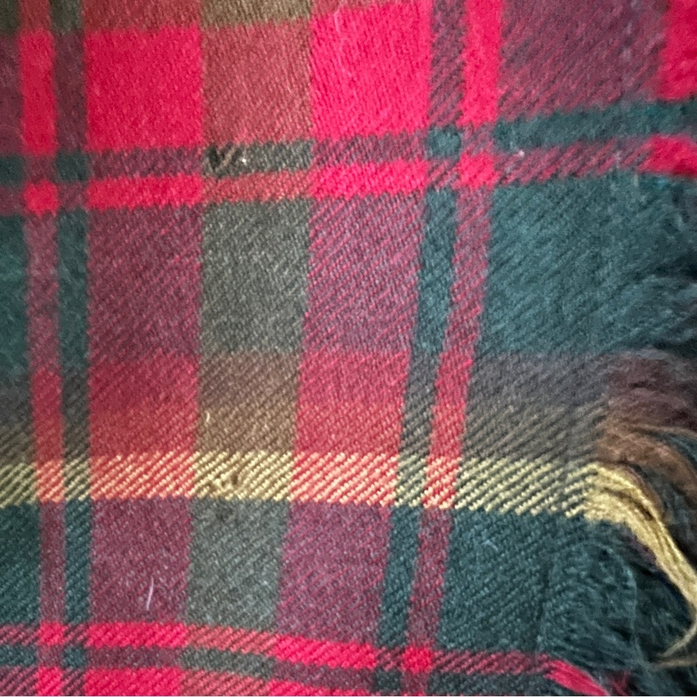 Maple Leaf Tartan Highland Queen Vintage Ladies Kilt Authentic All Wool Pleated - Picture 4 of 7